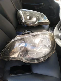 Polo headlighs original vw for polo 9n and vivo