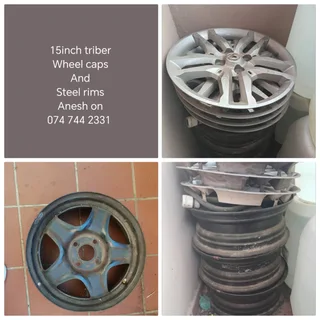15inch triber rims and wheel caps