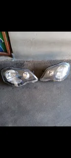 Polo original headlights. Fit vivo and 9n shape