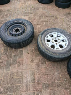 17 and 16inch ford ranger spare rim and tyre