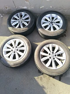 15inch polo 8 mags and tyres