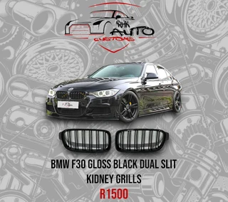 Bmw F30 Accessories Front lip spoiler, grills, bootspoiler and more