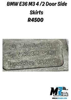 Bmw E36 M3 Side Skirts Oem set