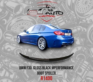 BMW F30 3 Series Gloss Black Exterior Accessories Available