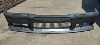 BMW E36 M3 Front Bumper with front spoiler and grill