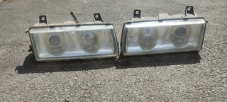 BMW E36 Front Headlights Hella Used original