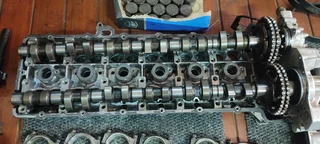 BMW E36 M3 S50B32 Camshafts with Cam box Used OEM