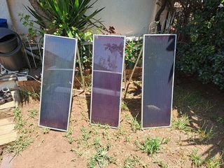 Solar Panels, Portable, Small, 12V, 31cm by 93cm, in perfect working condition.