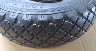 Tyre 3.00 - 4 (260x85). Load 300 LBS (136kg) at 30P.S.I. Cold. Suitable for quads and go carts. New.