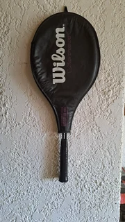 Wilson Victory High Beam Series Tennis Racket. Long handle. With cover. In very good condition.