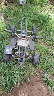 Quad bike body/chassis for sale or to swap for bigger one. What you see in the picture, that is what
