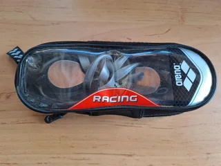 Arena Racing Fastlane Mirror Swim Glasses. As good as new.
