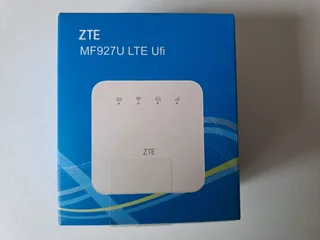 ZTE  4G Pocket Modem Router. Model MF927U LTEUfi. As good as new. On MTN. R499.