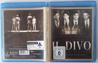 IL DIVO Live in Barcelona BluRay Disk with booklet. As good as new. R120. I am in Orange Grove.