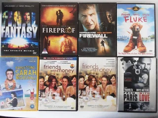 Movies on DVD. Titles from D to M. R50 each. I am in Orange Grove.