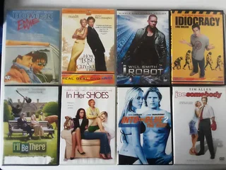 Movies on DVD. Titles from D to M. R50 each. I am in Orange Grove.
