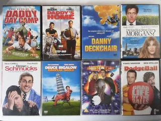 Movies on DVD. Titles from D to M. R50 each. I am in Orange Grove.