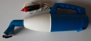 Handheld Vacuum Cleaner with long cable and cigarette lighter plug. Works on 12V. R499.