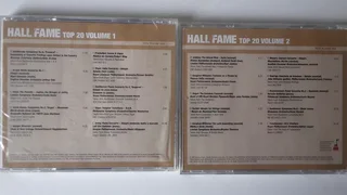 Classical Music CD : Hall of Fame. Volume 1 and Volume 2. Brand new. Sealed. R40 each.