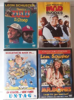 Leon Shuster Movies Collection. Not to be sold separately.  R250 for all. I am in Orange Grove.