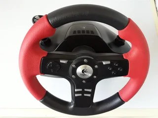 Logitech Formula Force EX Steering Wheel - 12 Button PC/Mac USB  Force feedback One-piece wheel rim