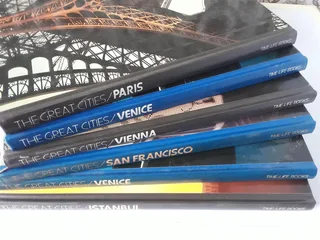 The Great Cities Collection: Vienna, Venice, Paris, San Francisco and Istanbul. R 100 each. I am in