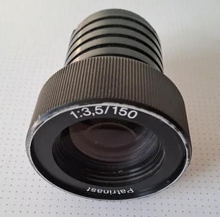 Objective / Lens Patrinast 1:3,0 / f&#61;150.Used one. Slide projector lens:&#61;Diameter back: