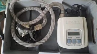 DeVilbiss  IntelliPAP Standard DV51D, complete with Mask, Pipe, Power Cable and carry case. See spec