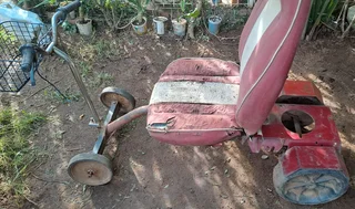 Mirage Ride on body. Partially restored. Fitted with 4X4 seat. What you see on the picture is what I