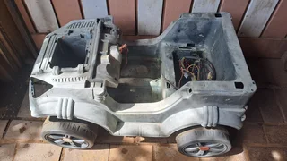 Kiddies Electric Toy Car Military Jeep. Partially restored. As is. R1000