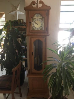 Kenzle Solid Oak Grandfather Clock