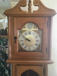 Kenzle Solid Oak Grandfather Clock