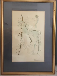 Salvador Dali;  Offset polychrome Lithograph