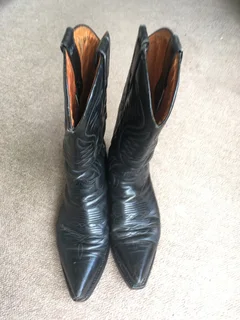 Hand Made Leather Cowboy Boots