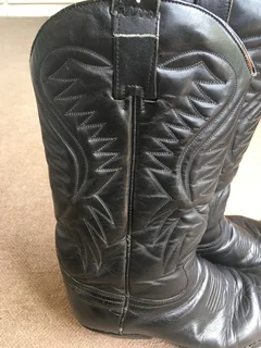 Hand Made Leather Cowboy Boots