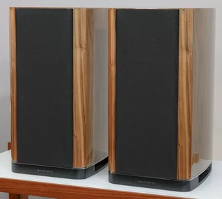 Wharfedale Aura2 3-Way Bookshelf Speakers with original matching stands