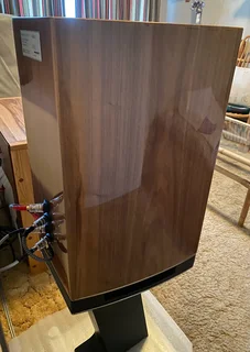 Wharfedale Aura2 3-Way Bookshelf Speakers with original matching stands