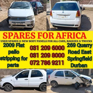 2009 Fiat Palio Stripping For Parts @ Spares For Africa. Countrywide Deliveries Arranged Daily