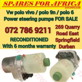Polo vivo / polo 9n /polo 6 power steering pumps FOR SALE