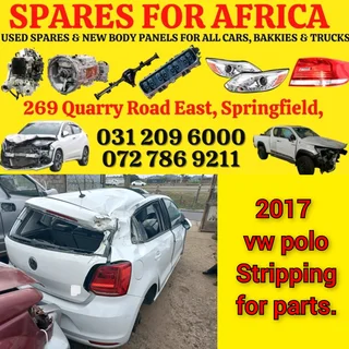 2017 Vw Polo 1.4 Tdi Cyz Now Stripping For Parts @ Spares For Africa. Countrywide Deliveries.
