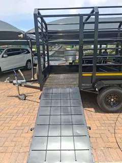 NEW Cattle Double Axle 4 M BRAKED