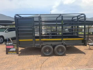 NEW Cattle Double Axle 4 M BRAKED