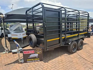 New Cattle Double Axle 4 M Braked