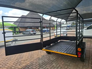 New Double Axle Cattle Trailer