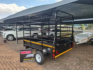 New Double Axle Cattle Trailer