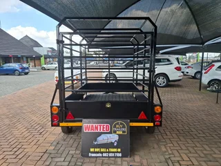 New Double Axle Cattle Trailer