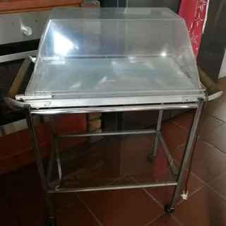 Hot Tray with trolly
