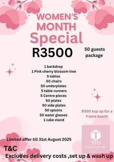 Decor &amp; function hire