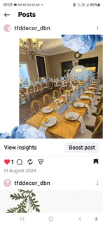 Wedding &amp; party events