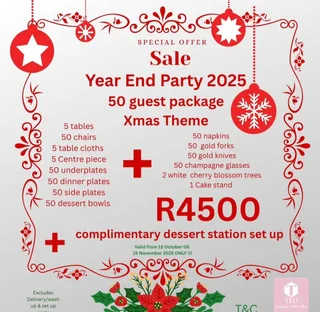 Wedding &amp; party events